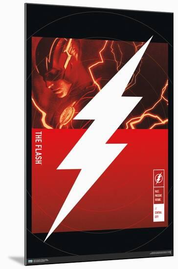 DC Comics Movie The Flash - Colorway-Trends International-Mounted Poster