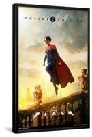 DC Comics Movie The Flash - Supergirl Flying One Sheet-Trends International-Framed Poster