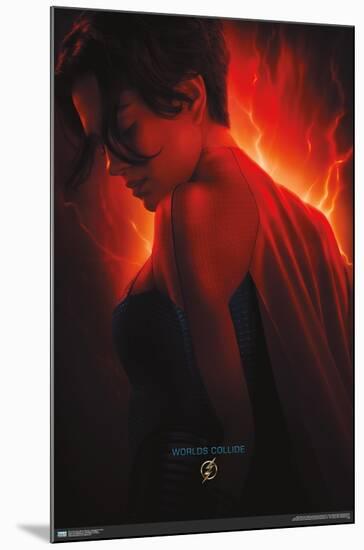 DC Comics Movie The Flash - Supergirl One Sheet-Trends International-Mounted Poster