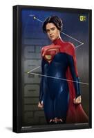 DC Comics Movie The Flash - Supergirl Triptych-Trends International-Framed Poster