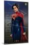 DC Comics Movie The Flash - Supergirl Triptych-Trends International-Mounted Poster