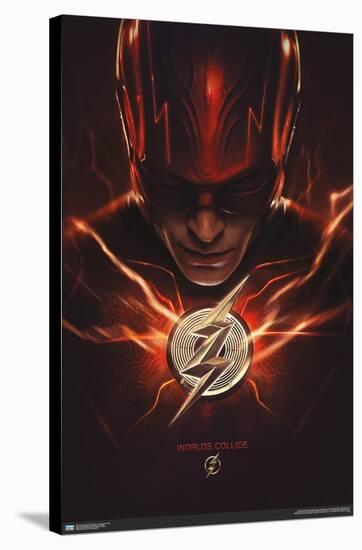 DC Comics Movie The Flash - The Flash One Sheet-Trends International-Stretched Canvas