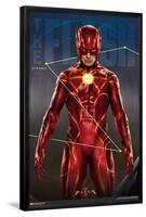 DC Comics Movie The Flash - The Flash Triptych-Trends International-Framed Poster