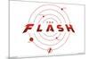 DC Comics Movie The Flash - The Timeline-Trends International-Mounted Poster