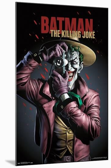 DC Comics Movie - The Killing Joke - Key Art-Trends International-Mounted Poster