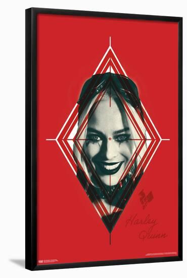 DC Comics Movie The Suicide Squad - Harley Quinn Target-Trends International-Framed Poster