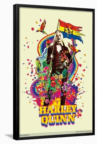 DC Comics Movie The Suicide Squad - Harley Quinn-Trends International-Framed Poster