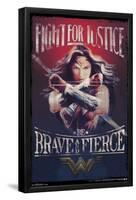 DC Comics Movie - Wonder Woman - Justice-Trends International-Framed Poster