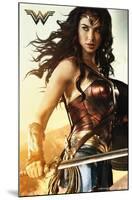 DC Comics Movie - Wonder Woman - Shield-Trends International-Mounted Poster