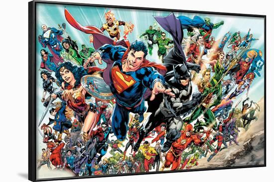 DC COMICS - REBIRTH-null-Framed Poster