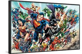 DC COMICS - REBIRTH-null-Framed Poster