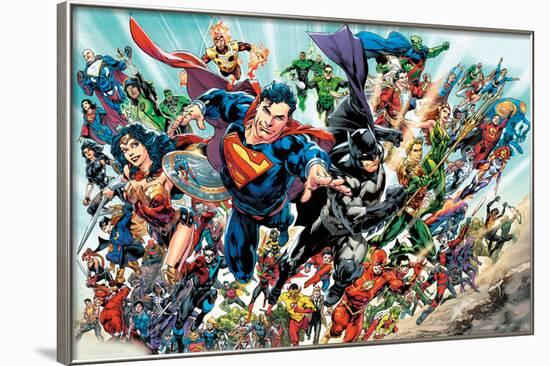 DC COMICS - REBIRTH-null-Framed Poster