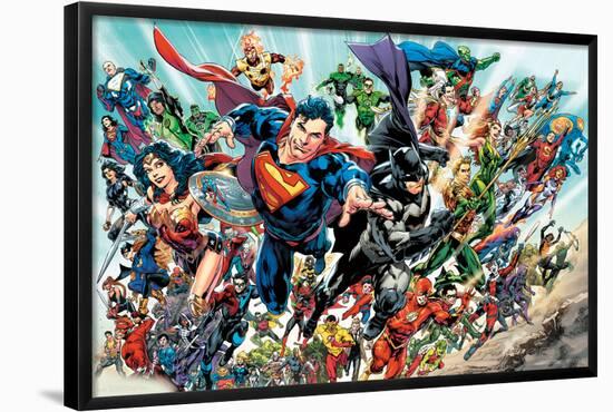 DC COMICS - REBIRTH-null-Framed Poster