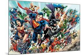 DC COMICS - REBIRTH-null-Mounted Poster