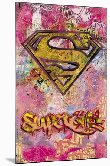 DC Comics - Supergirl-Trends International-Mounted Poster