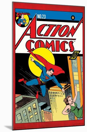 DC Comics - Superman - Action Comics 23-Trends International-Mounted Poster