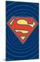 DC Comics - Superman - Classic Logo-Trends International-Mounted Poster