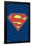 DC Comics - Superman - Classic Logo-Trends International-Framed Poster