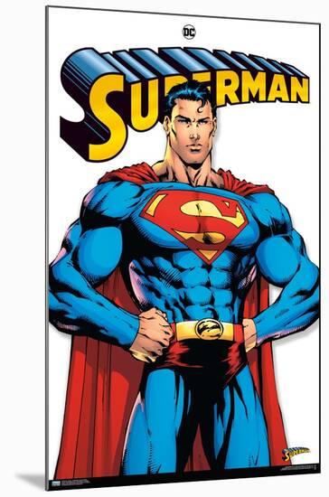 DC Comics - Superman Feature Series-Trends International-Mounted Poster