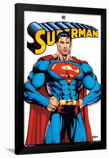 DC Comics - Superman Feature Series-Trends International-Framed Poster