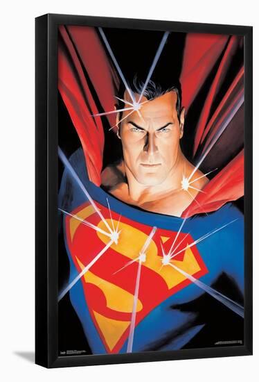 DC Comics - Superman - Portrait-Trends International-Framed Poster