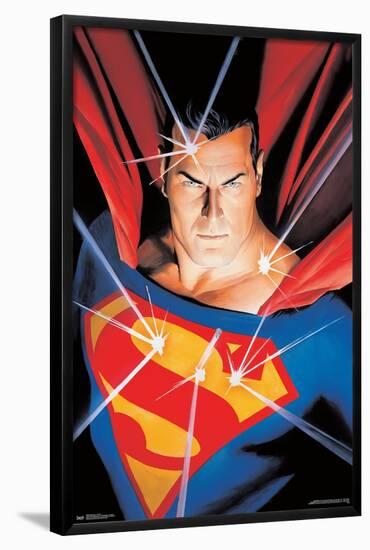 DC Comics - Superman - Portrait-Trends International-Framed Poster