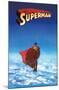 DC Comics - Superman - Skyline Clouds-Trends International-Mounted Poster