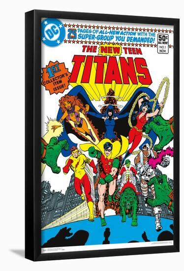 DC Comics - Teen Titans - The New Teen Titans #1-Trends International-Framed Poster