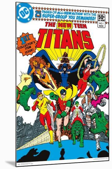 DC Comics - Teen Titans - The New Teen Titans #1-Trends International-Mounted Poster