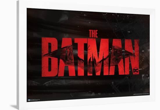 DC Comics The Batman - Logo-Trends International-Framed Poster