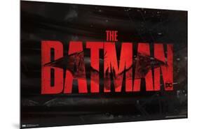 DC Comics The Batman - Logo-Trends International-Mounted Poster