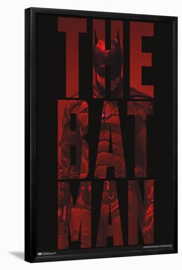 DC Comics The Batman - Text-Trends International-Framed Poster