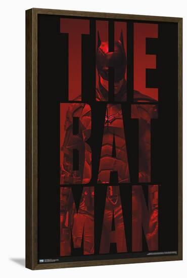 DC Comics The Batman - Text-Trends International-Framed Poster