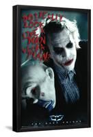 DC Comics - The Dark Knight - The Joker - Man With A Plan-Trends International-Framed Poster