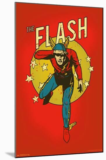 DC Comics - The Flash - VIntage-Trends International-Mounted Poster