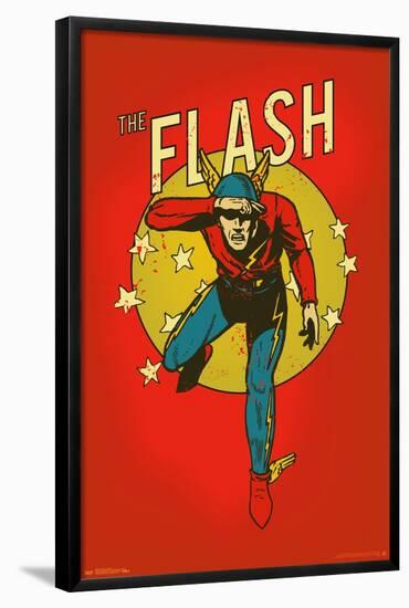 DC Comics - The Flash - VIntage-Trends International-Framed Poster