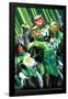 DC Comics - The Green Lantern Corps - Portrait-Trends International-Framed Poster