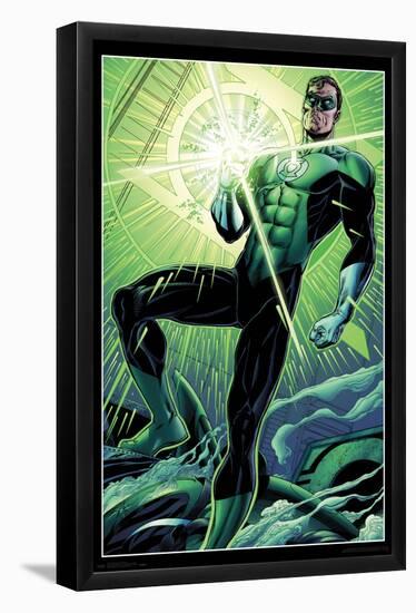 DC Comics - The Green Lantern - Hal Ring-Trends International-Framed Poster
