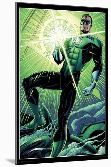 DC Comics - The Green Lantern - Hal Ring-Trends International-Mounted Poster