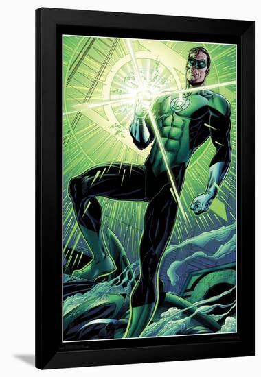 DC Comics - The Green Lantern - Hal Ring-Trends International-Framed Poster