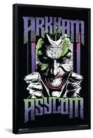 DC Comics The Joker - Arkham Asylum-Trends International-Framed Poster
