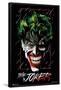 DC Comics - The Joker - Up Close-Trends International-Framed Poster