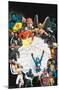 DC Comics - The Justice Society of America - Table Meeting-Trends International-Mounted Poster