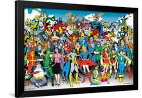 DC Comics - The Lineup-Trends International-Framed Poster