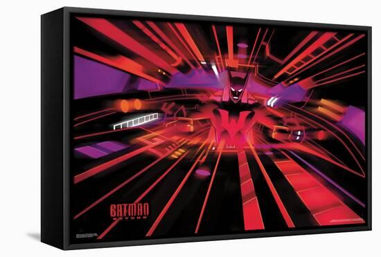 DC Comics TV Batman Beyond - Cockpit-Trends International-Framed Stretched Canvas