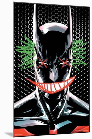 DC Comics TV Batman Beyond - Joker Graffiti-Trends International-Mounted Poster