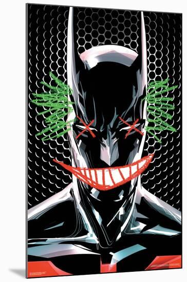 DC Comics TV Batman Beyond - Joker Graffiti-Trends International-Mounted Poster