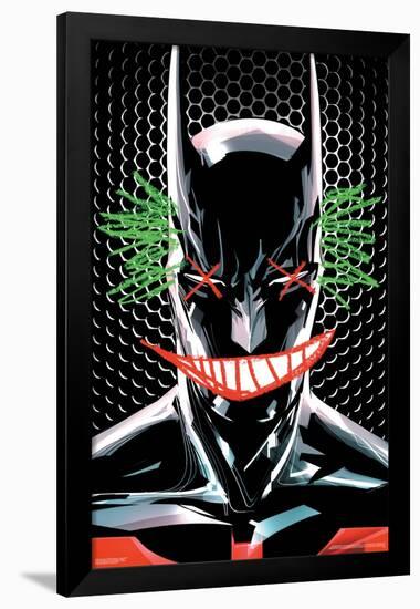 DC Comics TV Batman Beyond - Joker Graffiti-Trends International-Framed Poster