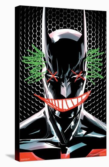 DC Comics TV Batman Beyond - Joker Graffiti-Trends International-Stretched Canvas