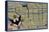 DC Comics TV Batman Beyond - Map-Trends International-Stretched Canvas